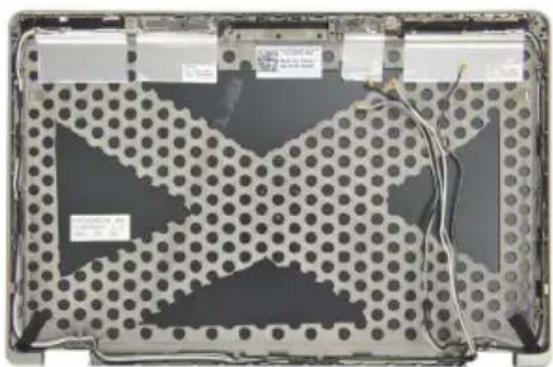DELL Latitude E6220 - Näytön yläkannen irrottaminen - 1