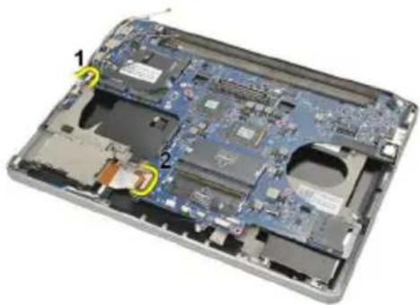 DELL Latitude E6220 - Emolevyn irrottaminen - 2