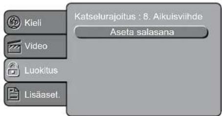 Logik L26HED12N - Aseta salasana - 1