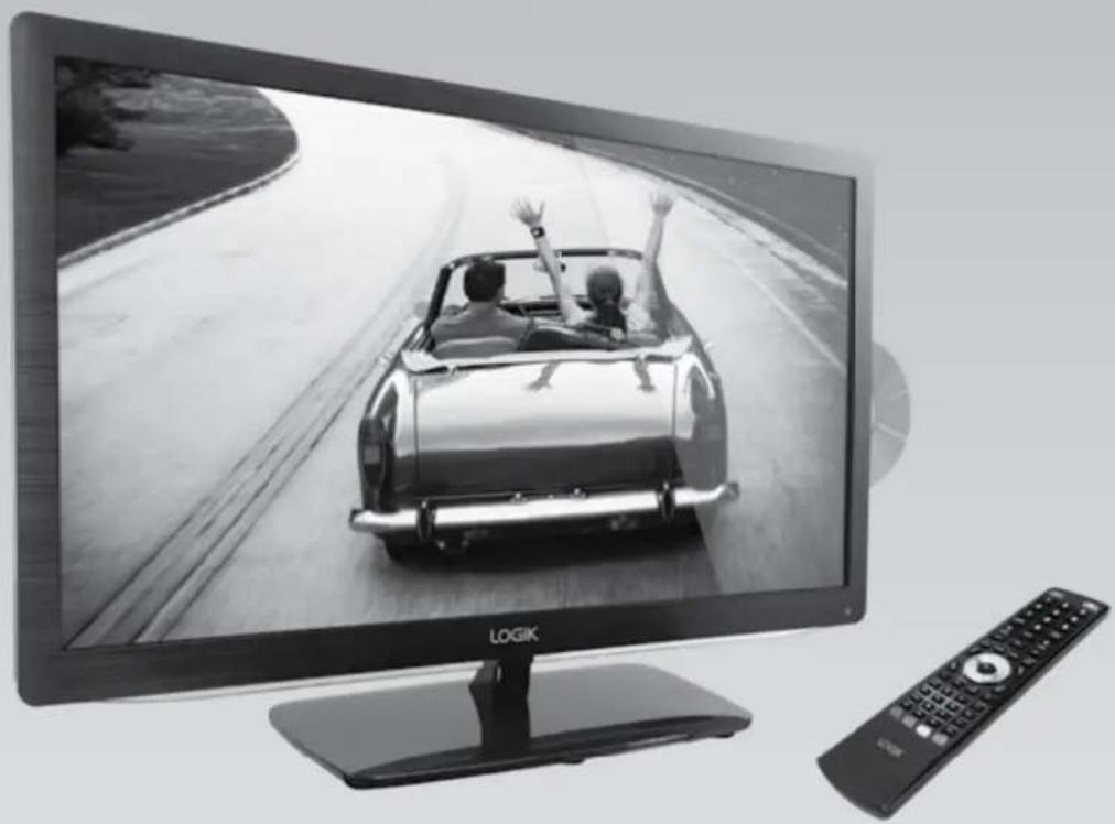 Logik L26HED12N - DVD-soittimella varustettu 26" HD Ready LED TV - 1