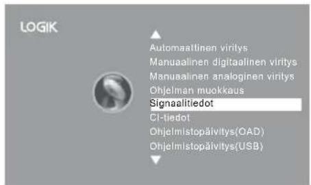 Logik L26HED12N - Signaalitiedot (DTV-tila) (DVB-C) - 2