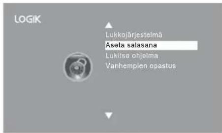 Logik L26HED12N - Aseta salasana - 5