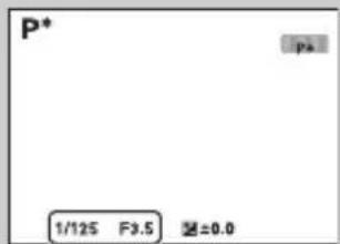 P* 1/125 F3.5 =0.0 P4