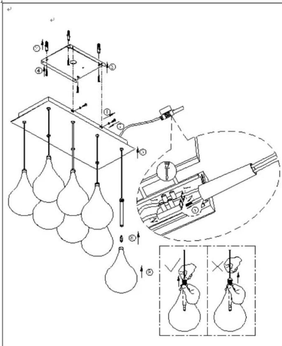Technical diagram illustrating a mechanical or electrical setup with labeled components and directional arrows, including a magnified inset showing internal components.