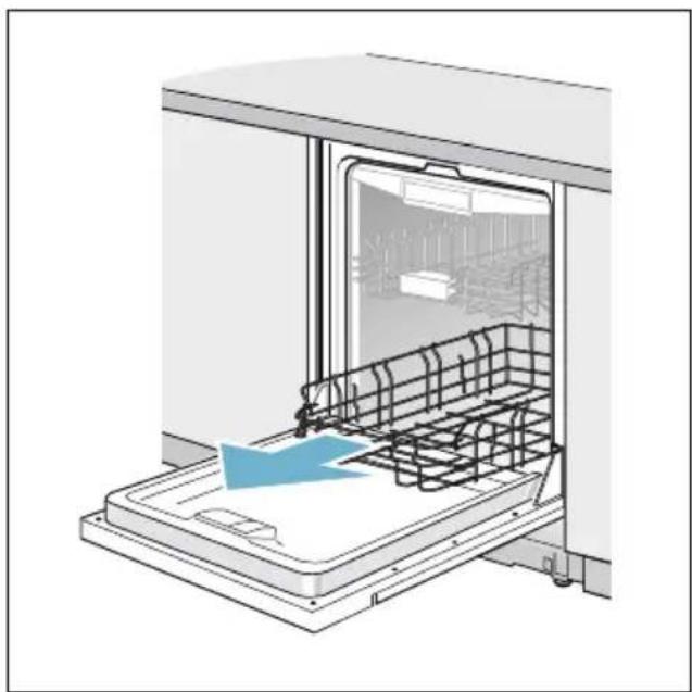 SIEMENS iQ700 SX878D36TE - Alakorin irrotus ja kiinnitys - 1
