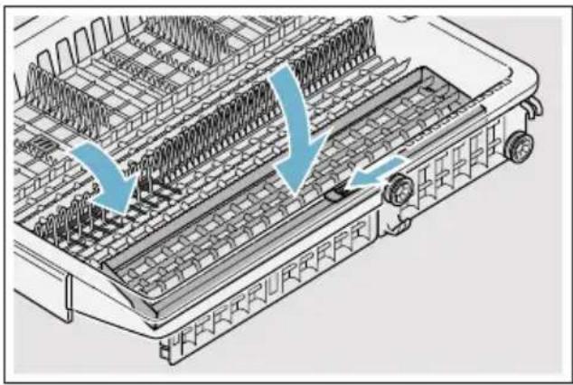 SIEMENS iQ500 SR456W01TS - Ruokailuvälinetaso \* - 2