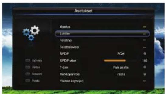 PIONEER L55S3D13N - Lukkovalikko - asetukset - 1
