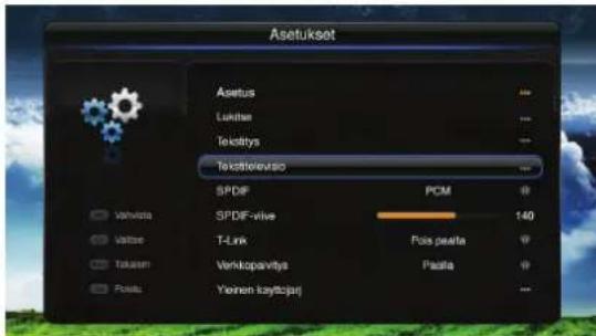 PIONEER L55S3D13N - Teksti-TV - asetukset - 1