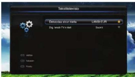PIONEER L55S3D13N - Teksti-TV - asetukset - 2