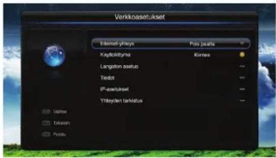PIONEER L55S3D13N - Internet-yhteys - verkko - verkkoasetukset - 1