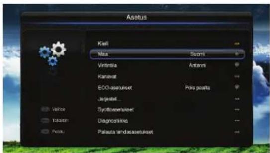 PIONEER L55S3D13N - Maa - asetukset - asetus - 1