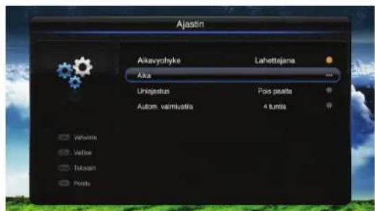 PIONEER L55S3D13N - Kello - asetukset - ajastin - 1