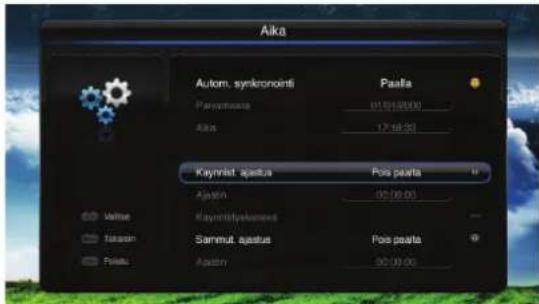 PIONEER L40S3D13N - Automaattinen valmiustila - asetukset - ajastin - 1