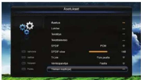 PIONEER L40S3D13N - Common interface - asetukset - 1