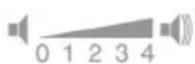SIEMENS WU14Q4L7DN - Äänenvoimakkuuden muuttaminen - 1