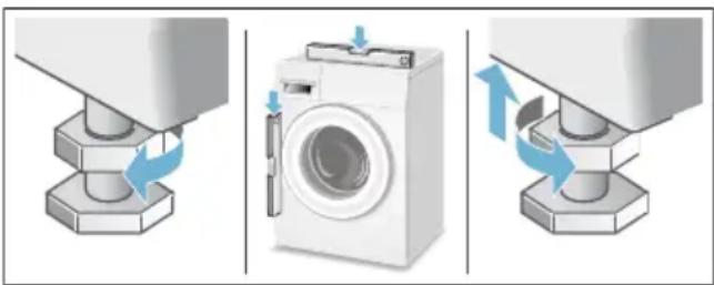 SIEMENS WU14Q4L7DN - ■ poisto muoviputkeen, jossa on kumimuhvi, tai viemäriin - 2