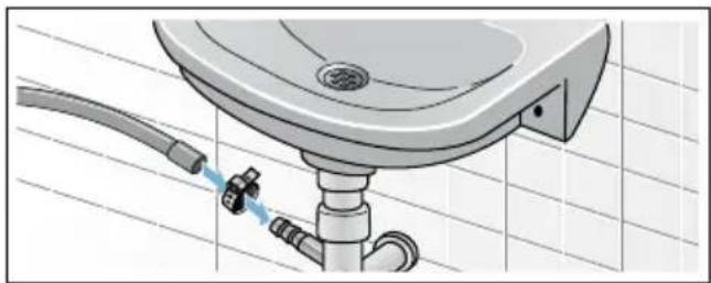 SIEMENS WM14W768DN - ■ Vedenpoisto hajulukkoon - 1