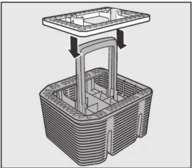 MIELE G 6825 SCU XXL - Erillinen ruokailuvälineteline - 1