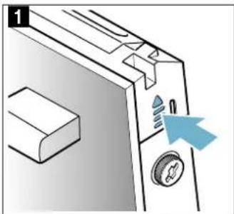 BOSCH HBS578CS0S - Irrottaminen laitteessa - 1