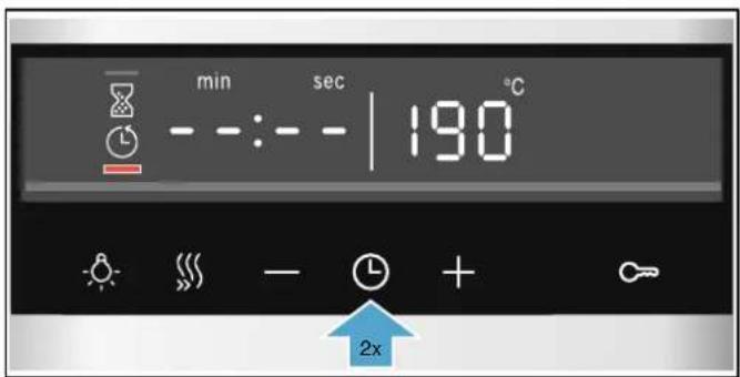 min sec 190 °C 2x