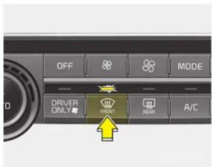 OFF MODE DRIVER ONLY RIGHT A/C