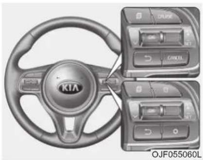 KIA Optima Plug-In Hybrid (2016) - Vakionopeudensäätimen kytkin - 1