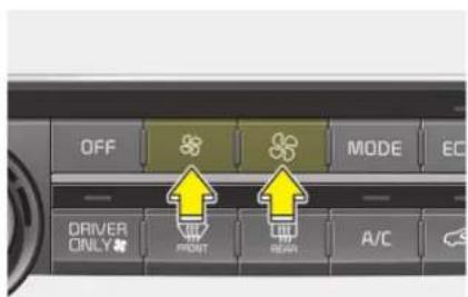 OFF MODE ECO DRIVER ONLY OFF FRONT LED BEAR A/C