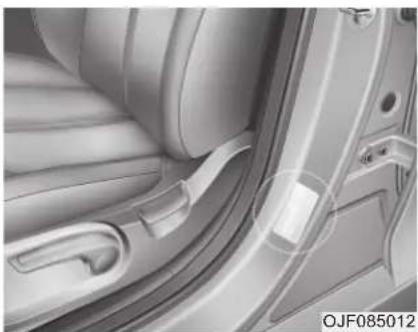 KIA Optima Plug-In Hybrid (2016) - Suositellut rengaspaineet kylminä - 1