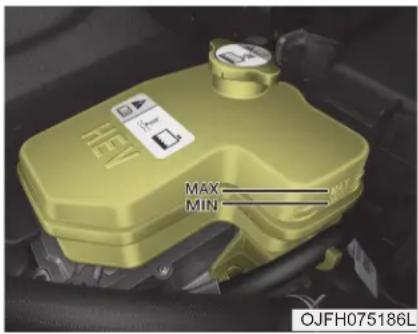 KIA Optima Plug-In Hybrid (2016) - Inverterin jäähdytysneste - 1