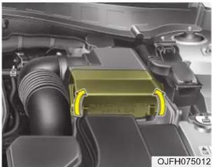 KIA Optima Plug-In Hybrid (2016) - Suodattimen vaihtaminen - 2