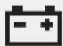 KIA Optima Plug-In Hybrid (2016) - Latausjärjestelmän va-roitusvalo - 1