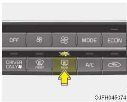 OFF MODE ECON DRIVER ONLY FRONT A/C OJFH045074
