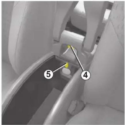 RENAULT Scenic (2008) - Siirrettävä keskikonsoli - 1