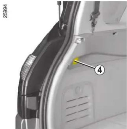 RENAULT Scenic (2008) - SISÄVALOT: polttimoiden vaihto (jatkoa) - 1