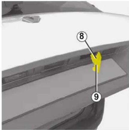 RENAULT Scenic (2008) - TAKAVALOT (jatkoa) JA SIVUVALOT: lamppujen vaihto - 2