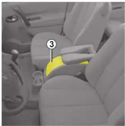 RENAULT Scenic (2008) - Säilytyslokerot ovissa 2 - 2