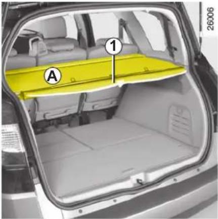 RENAULT Scenic (2008) - MATKATAVAROIDEN PEITE: pidennetty alusta - 1