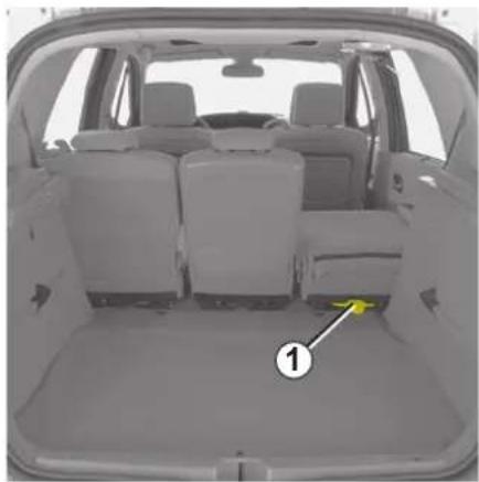 RENAULT Scenic (2008) - TAKAISTUINTEN MUUNNELTAVUUS: 5-paikkainen malli - 1
