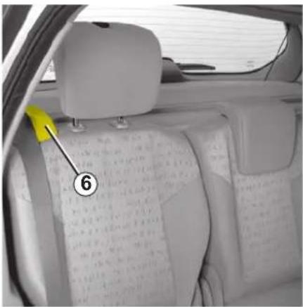 RENAULT Scenic (2008) - TAKAISTUINTEN MUUNNELTAVUUS: 5-paikkainen malli (jatkoa) - 1