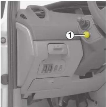 RENAULT Scenic (2008) - VAKIONOPEUSSÄÄDIN JA NOPEUDENRAJOITIN: vakionopeussäädin - 1