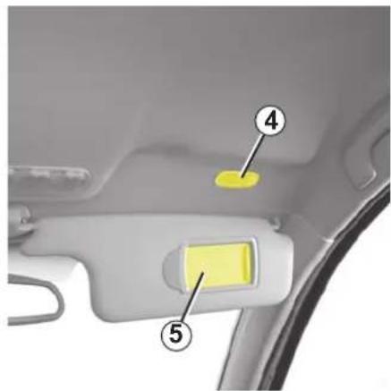 RENAULT Scenic (2008) - Ehostuspeilit 2, valaisemattomat - 1