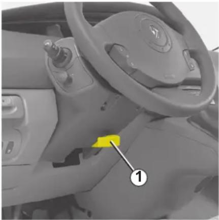 RENAULT Scenic (2008) - OHJAUSPYÖRÄ / OHJAUSTEHOSTIN - 1