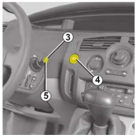 RENAULT Scenic (2008) - Kojetaulun mailimittari - 1