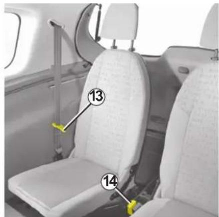 RENAULT Scenic (2008) - TAKATURVAVYÖT: pidennetty alusta (jatkoa) - 2