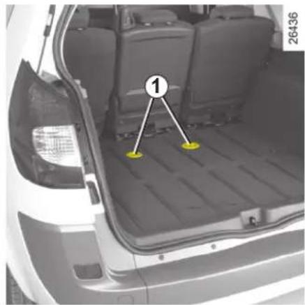 RENAULT Scenic (2008) - TYÖKALUKOTELO: pidennetty alusta - 2