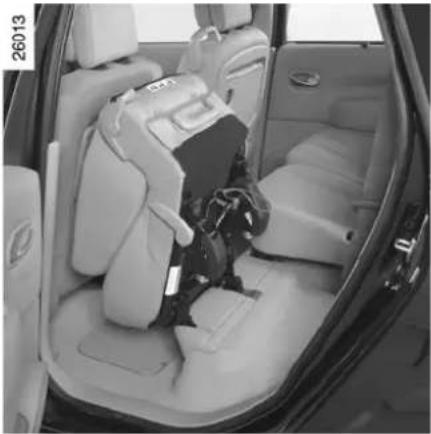 RENAULT Scenic (2008) - TAKAISTUINTEN MUUNNELTAVUUS: 7-paikkainen malli (jatkoa) - 1