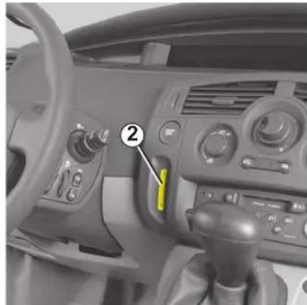 RENAULT Scenic (2008) - Merkkivalot - 1