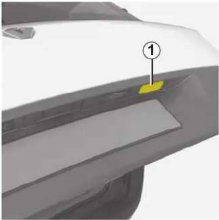 RENAULT Scenic (2008) - AVAUTUVA TAKAIKKUNA - 1