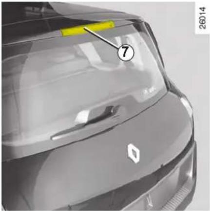 RENAULT Scenic (2008) - TAKAVALOT (jatkoa) JA SIVUVALOT: lamppujen vaihto - 1