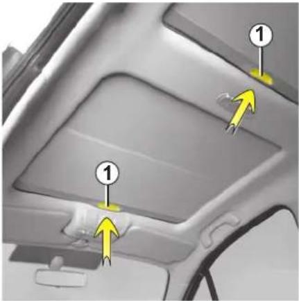 RENAULT Scenic (2008) - SÄHKÖTOIMINEN KATTOLUUKKU - 1